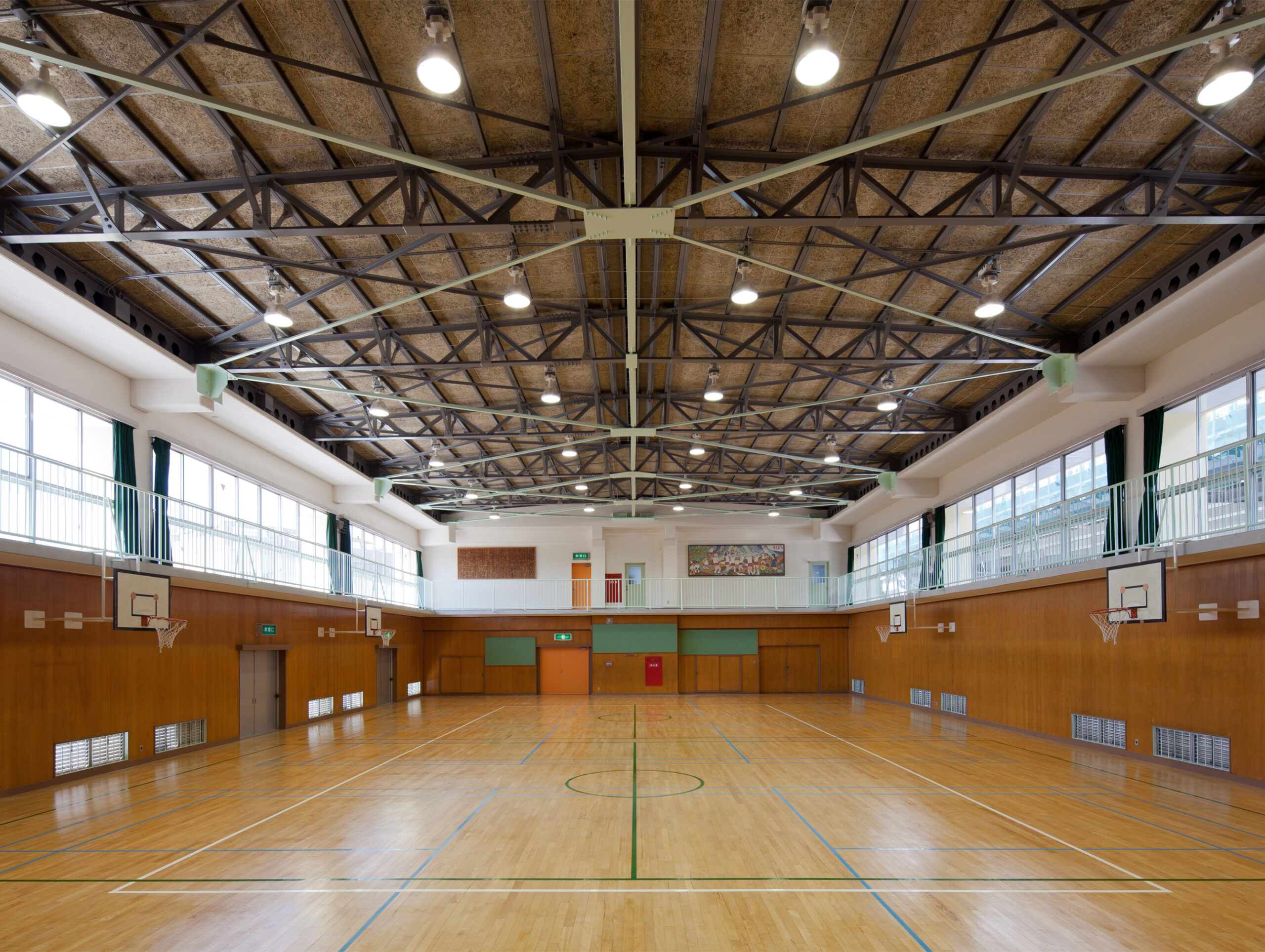 八雲小学校屋内運動場耐震補強