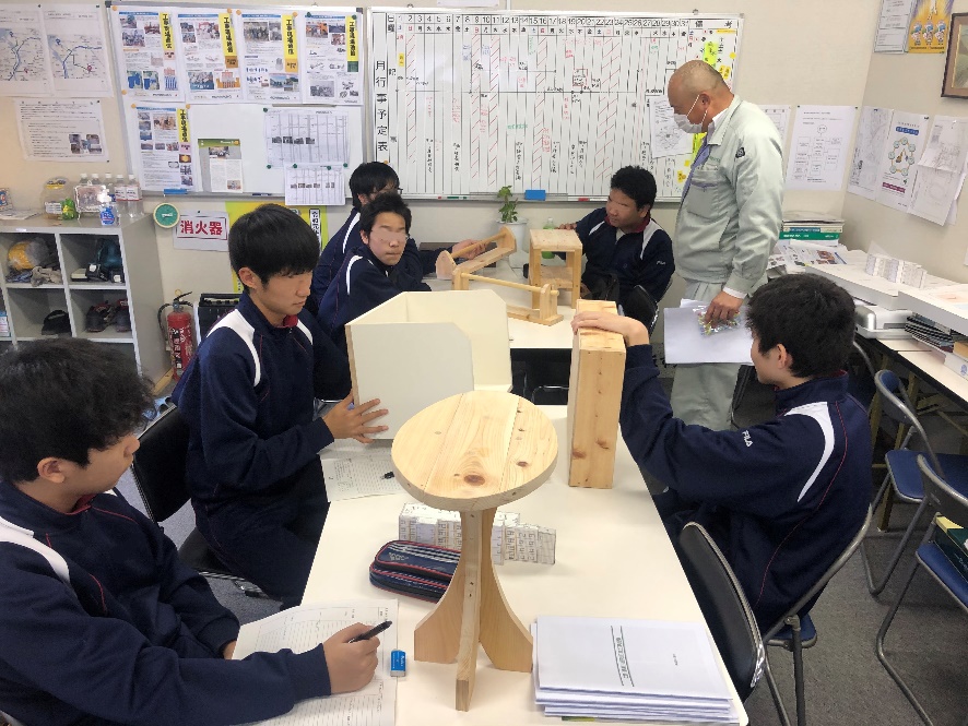 中学校の職場体験を実施しました～2日目～